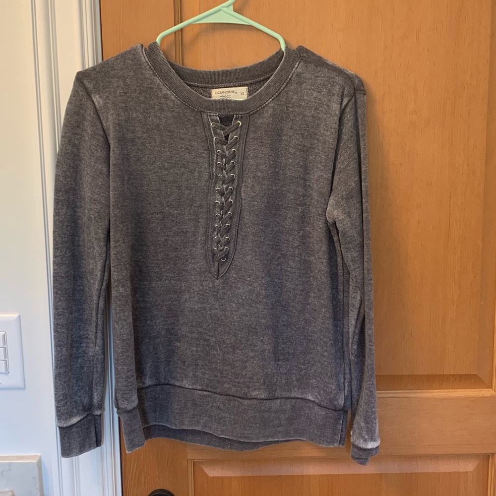 OceanDrive Tieup Crewneck Sweatshirt